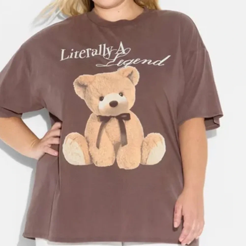 Wild Fable Brown Tee with Graphic Print - Picture 4 of 12